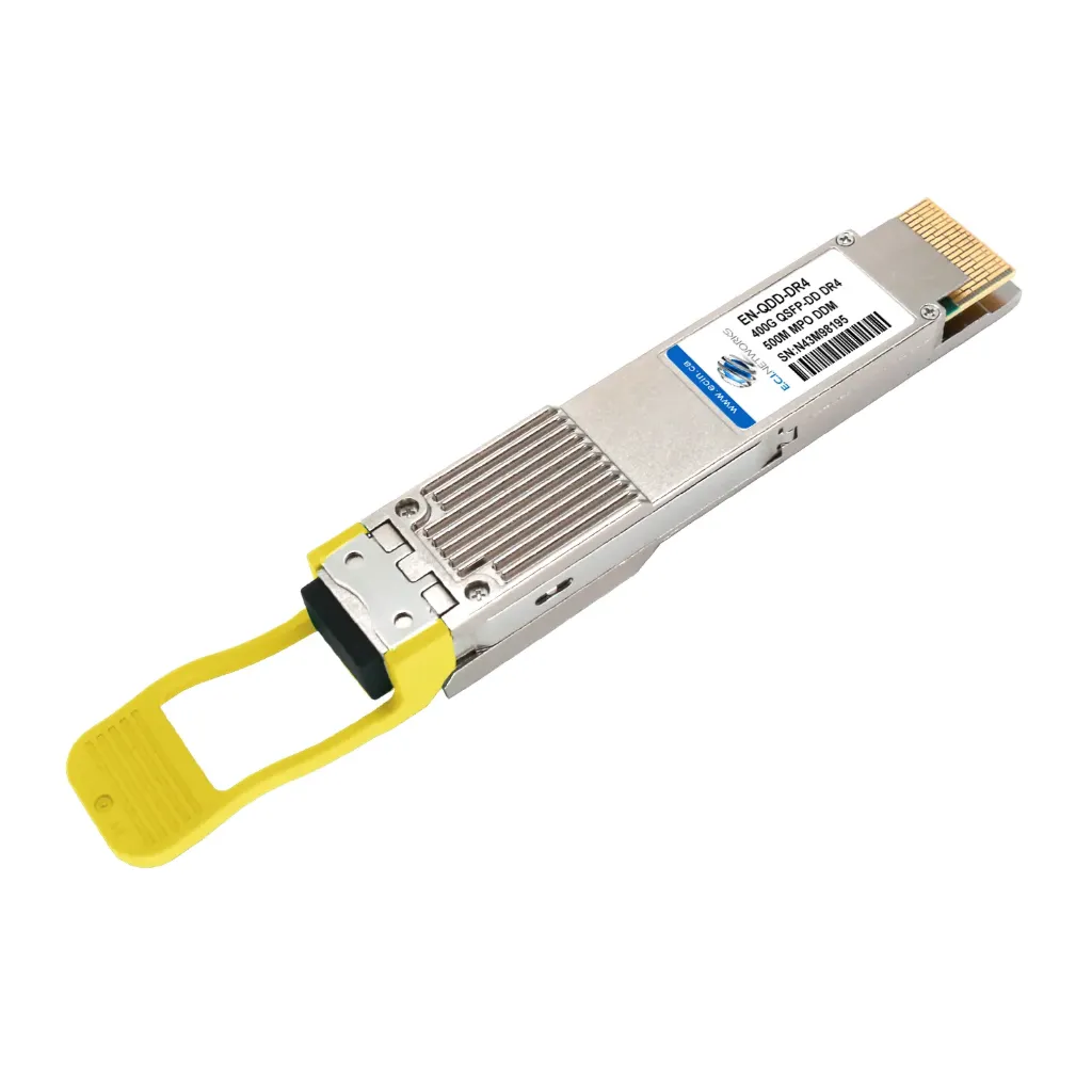 400GBASE-DR4 QSFP-DD xcvr, up to 500m , SMF, MPO-12 APC, MSA 