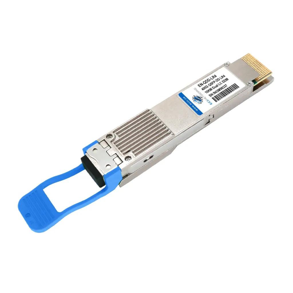400GBASE-LR8 QSFP-DD xcvr, 10km SMF fiber, LC , MSA 